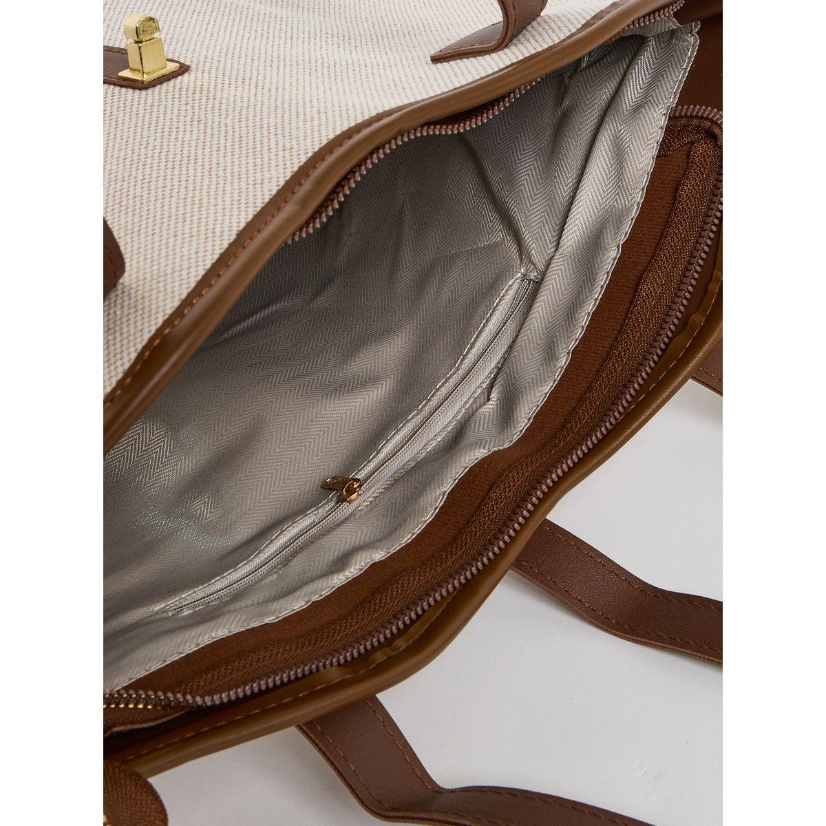 Styli Two Tone PU Lining Shoulder Bag-women-bagsandwallets-handbags-image-6