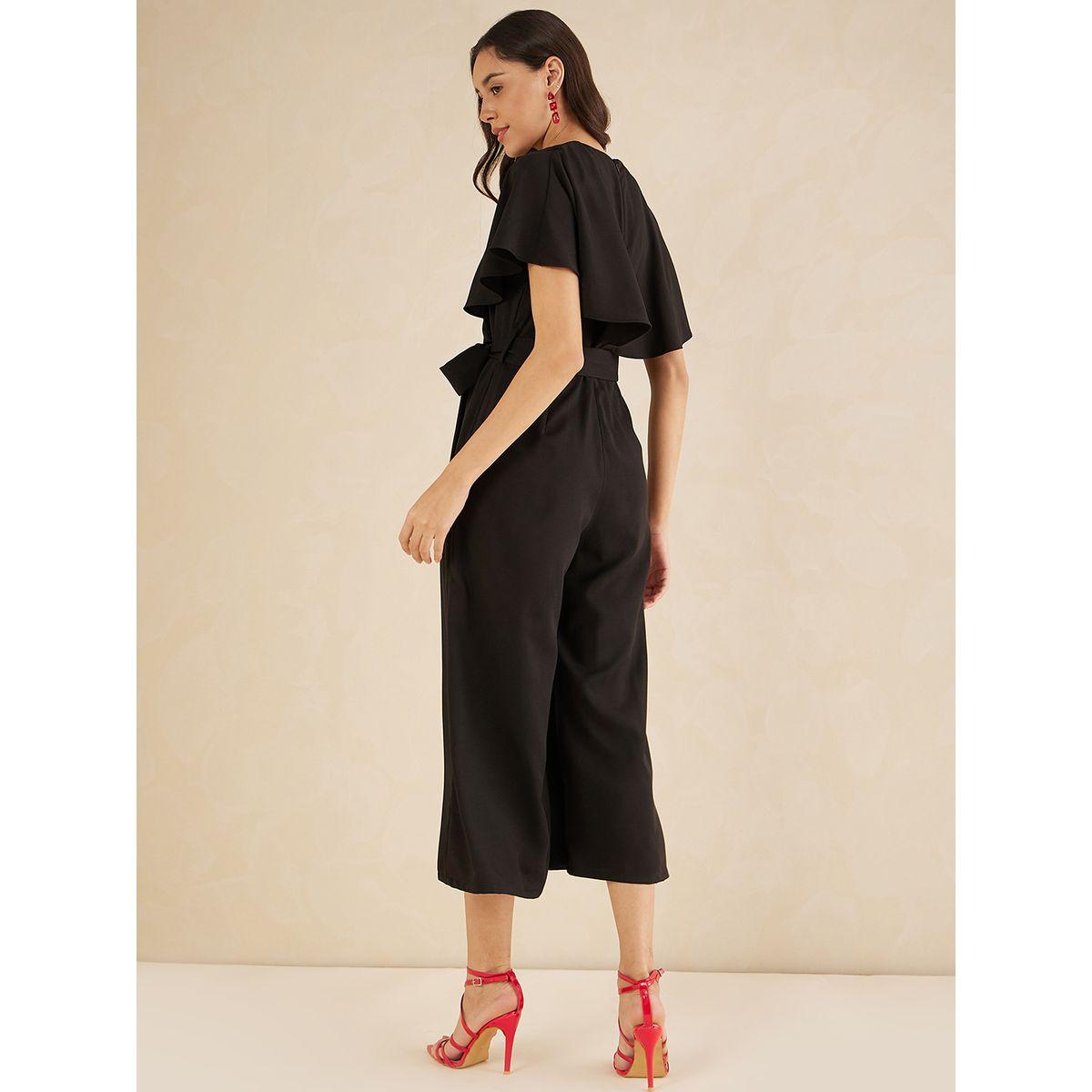 Femmella X Styli  Solid Kimono Wrap Jumpsuit with Ruffled Sleeves-women-clothing-jumpsuits-image-3
