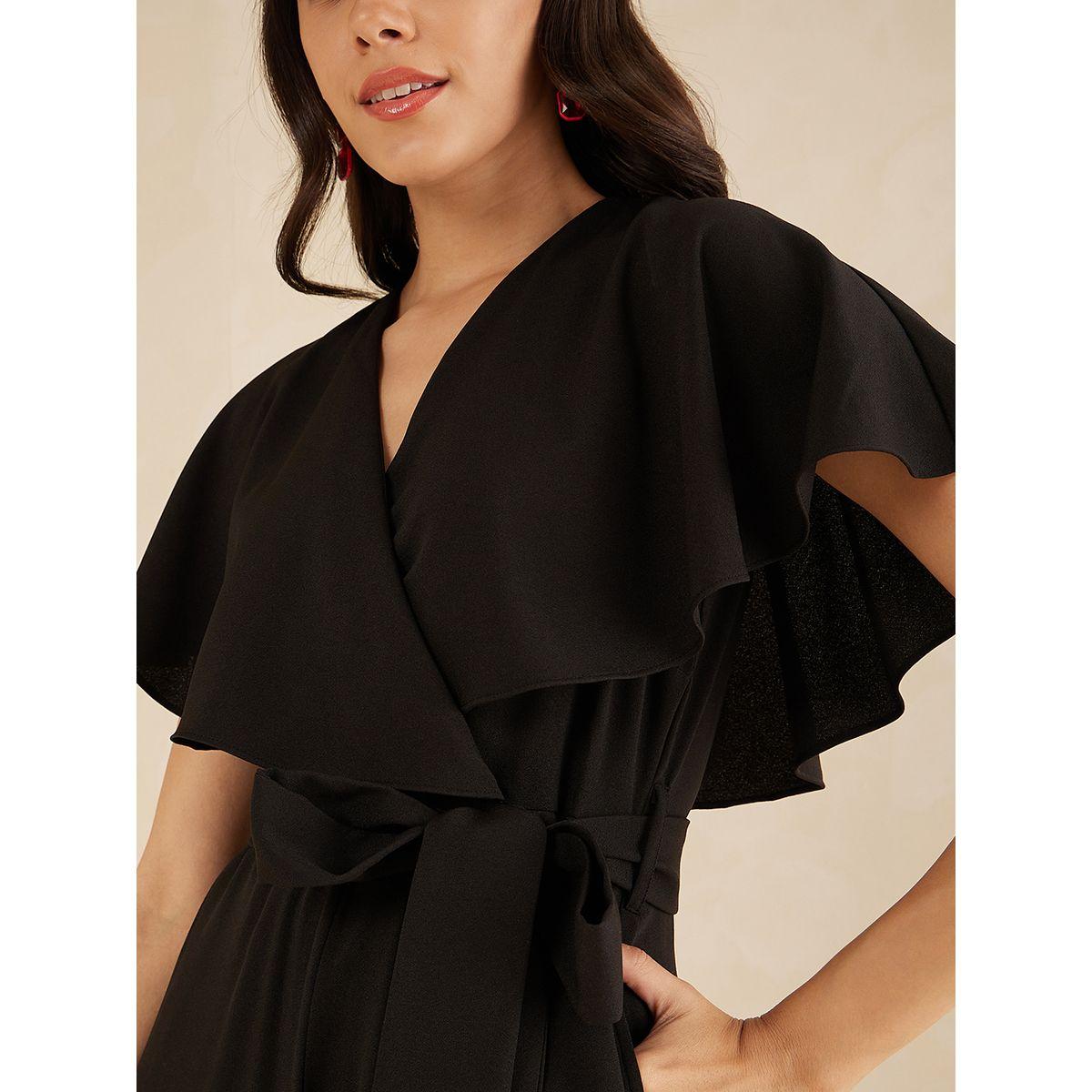 Femmella X Styli  Solid Kimono Wrap Jumpsuit with Ruffled Sleeves-women-clothing-jumpsuits-image-4