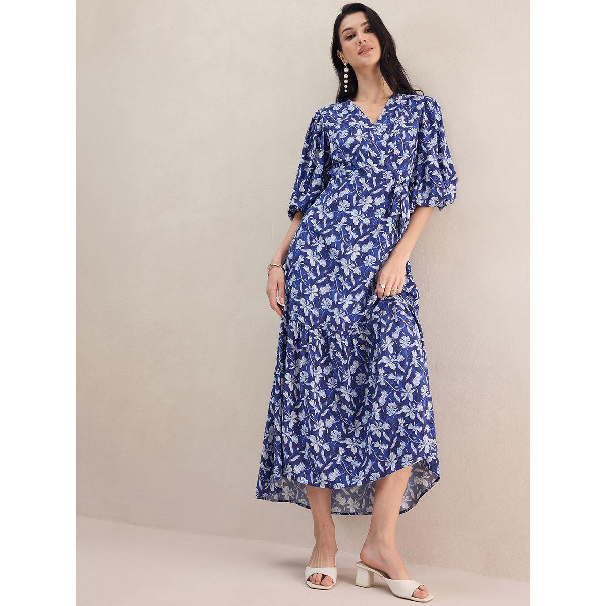 Femmella X Styli  All Over Floral Print Wrap Maxi Dress-women-clothing-dresses-image-6