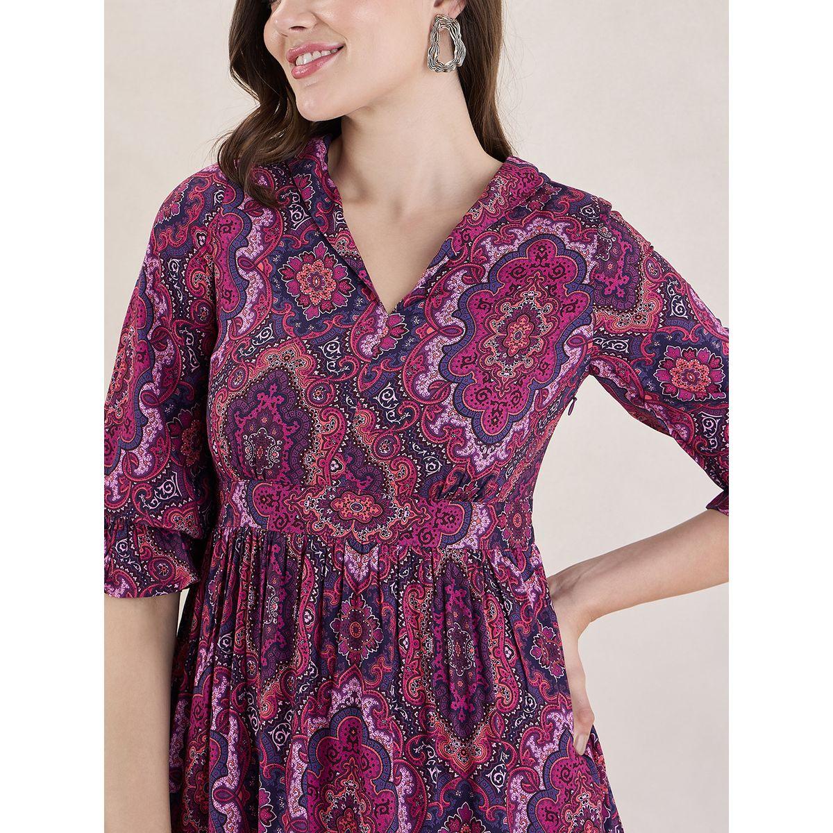 Femmella X Styli  AOP Tiered Maxi Dress-women-clothing-dresses-image-3