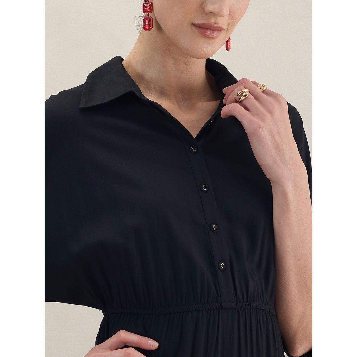 Femmella X Styli  Kimono Sleeve Tiered Maxi Dress-women-clothing-dresses-image-4