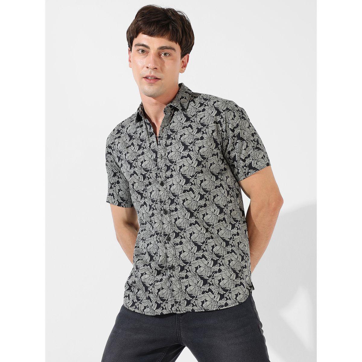 Campus Sutra X Styli  All Over Print Casual Shirt-men-clothing-shirts-image-1