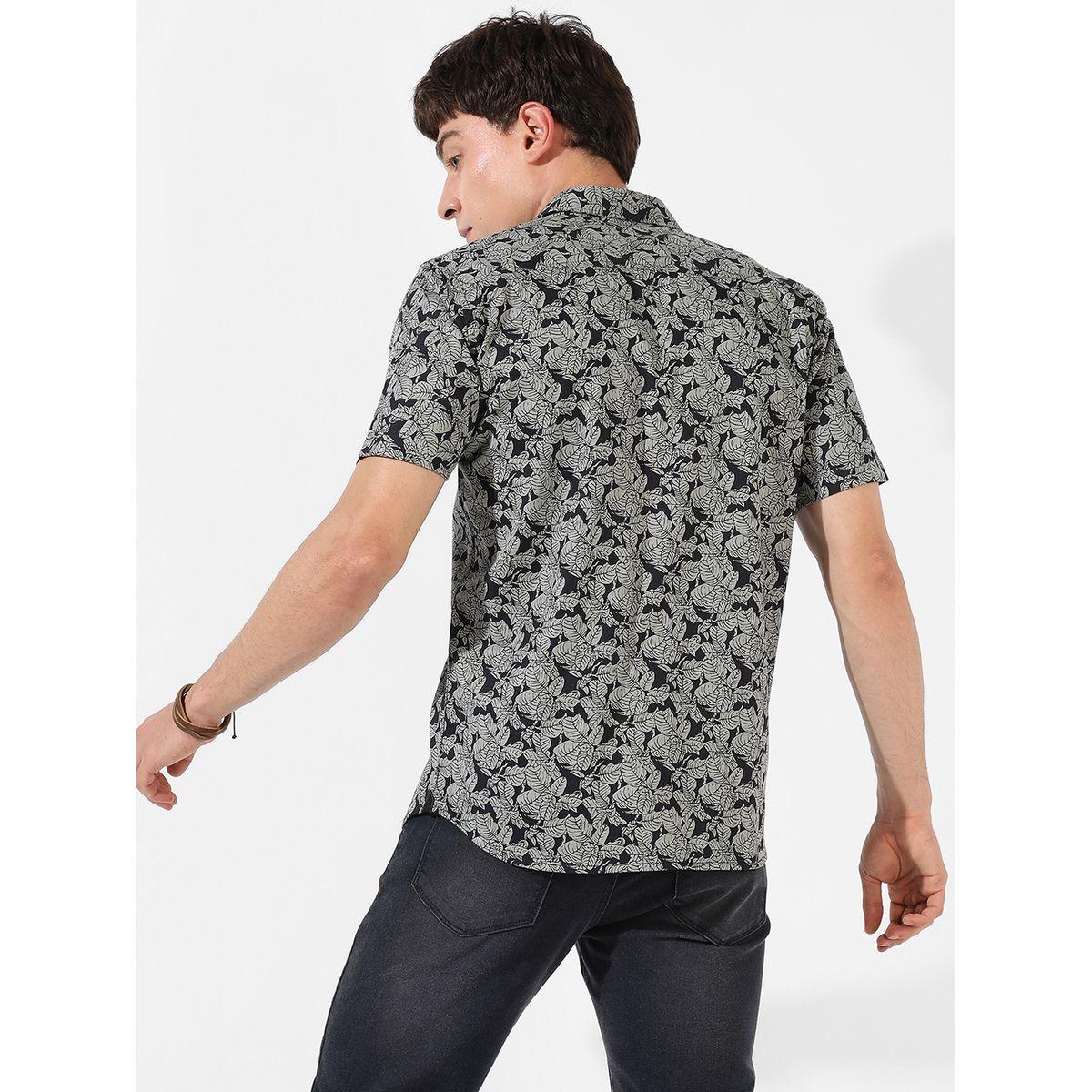 Campus Sutra X Styli  All Over Print Casual Shirt-men-clothing-shirts-image-3