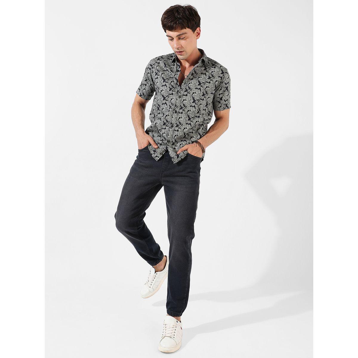 Campus Sutra X Styli  All Over Print Casual Shirt-men-clothing-shirts-image-4