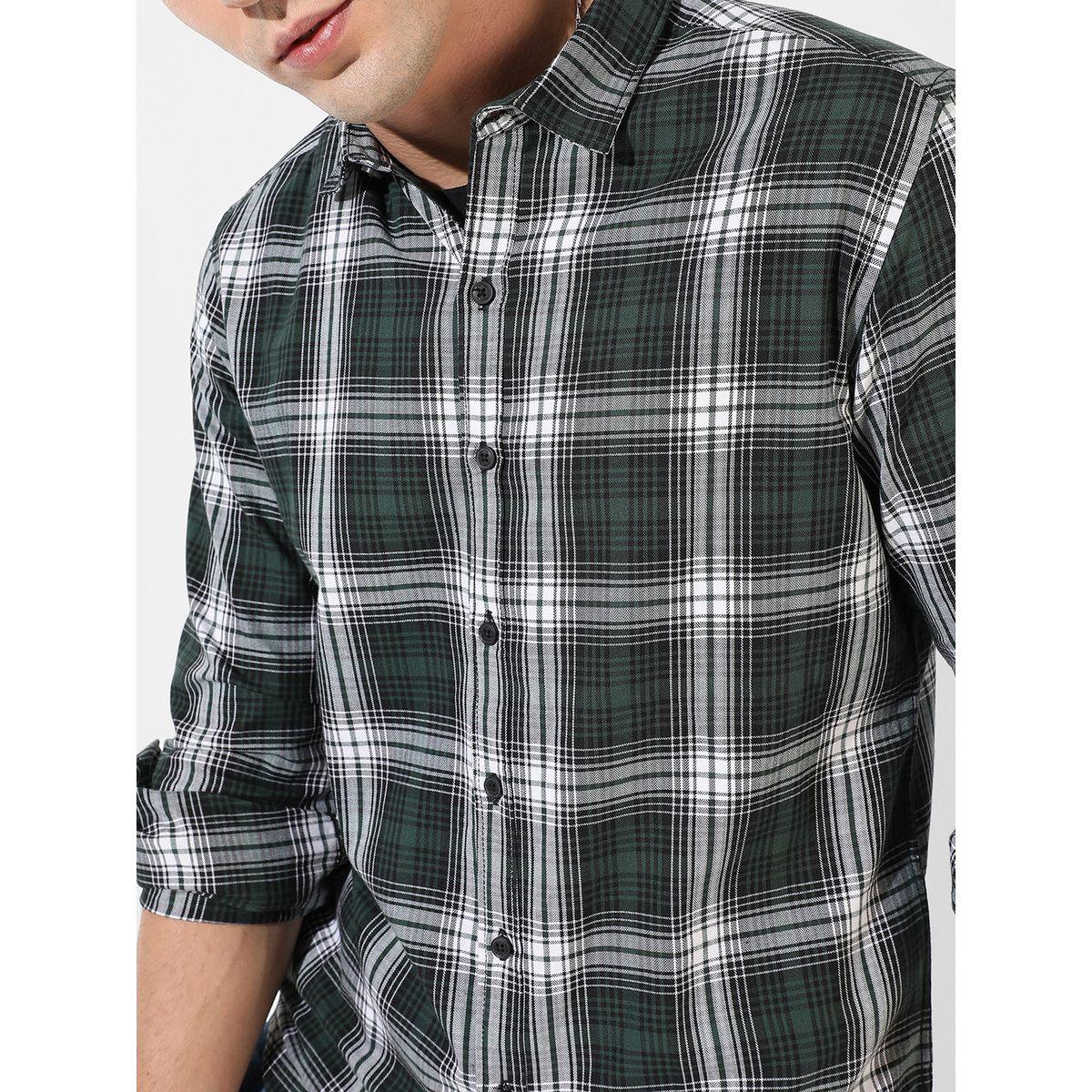 قميص قطن كاروهات بنمط تارتان كامبوس سوترا × ستايلي-men-clothing-shirts-image-2