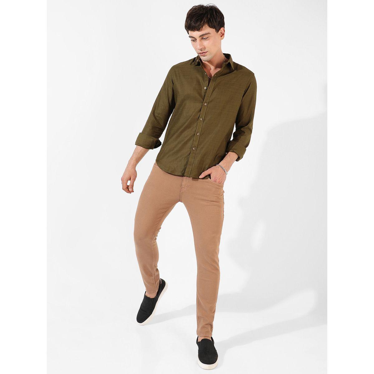 Campus Sutra X Styli  Classic Button-Down Shirt-men-clothing-shirts-image-4