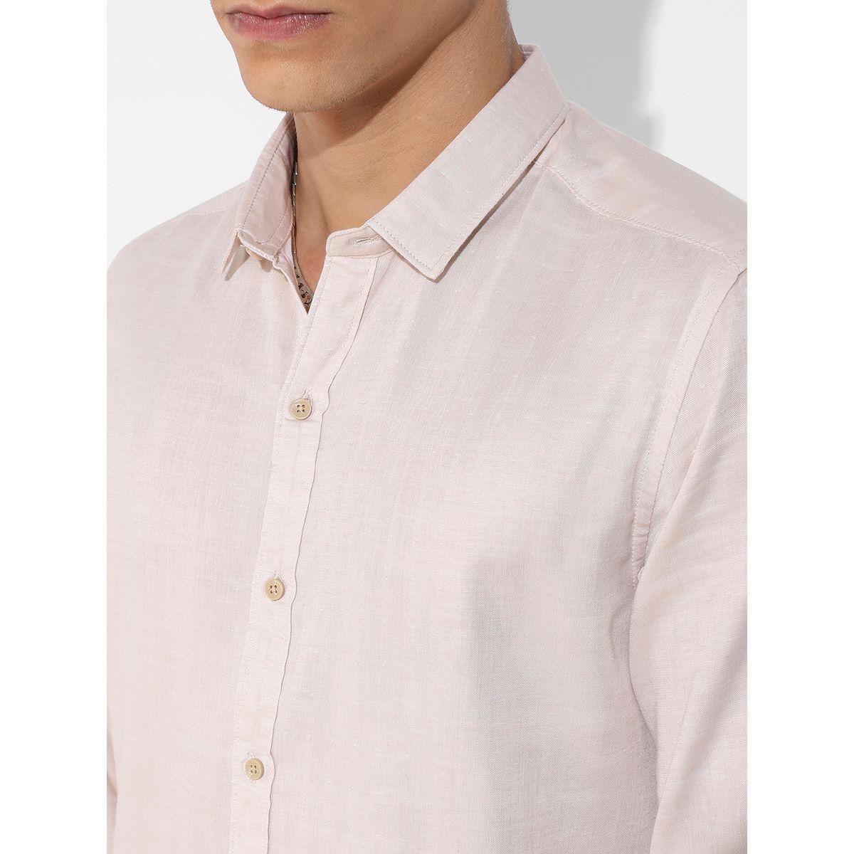 Campus Sutra X Styli  Basic Oxford Button-Down Shirt-men-clothing-shirts-image-2