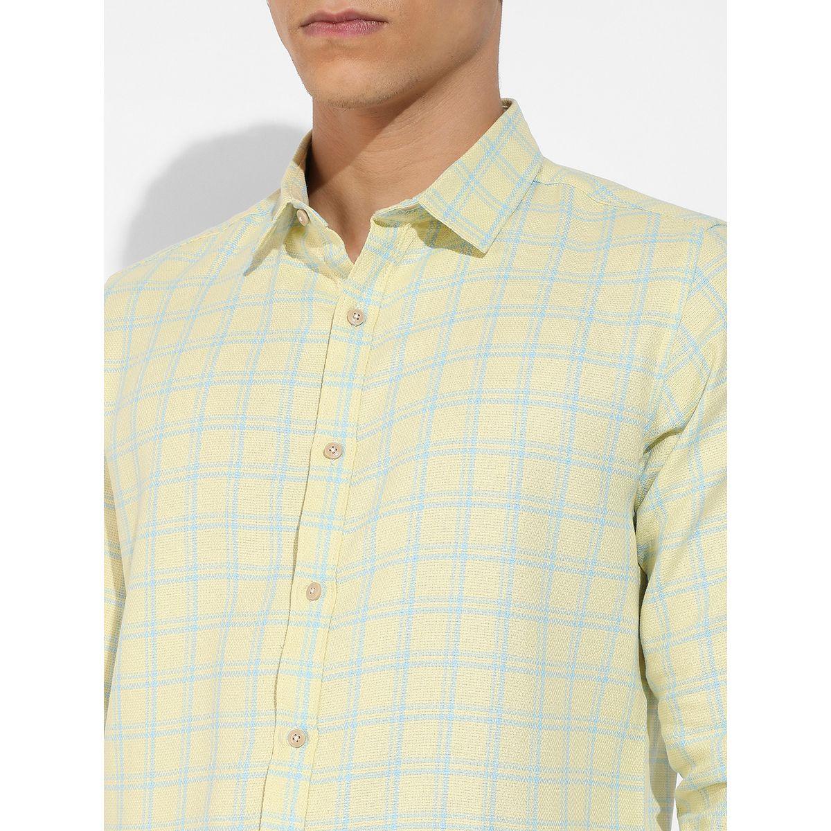 Campus Sutra X Styli  Tartan Plaid Button Down Shirt-men-clothing-shirts-image-2