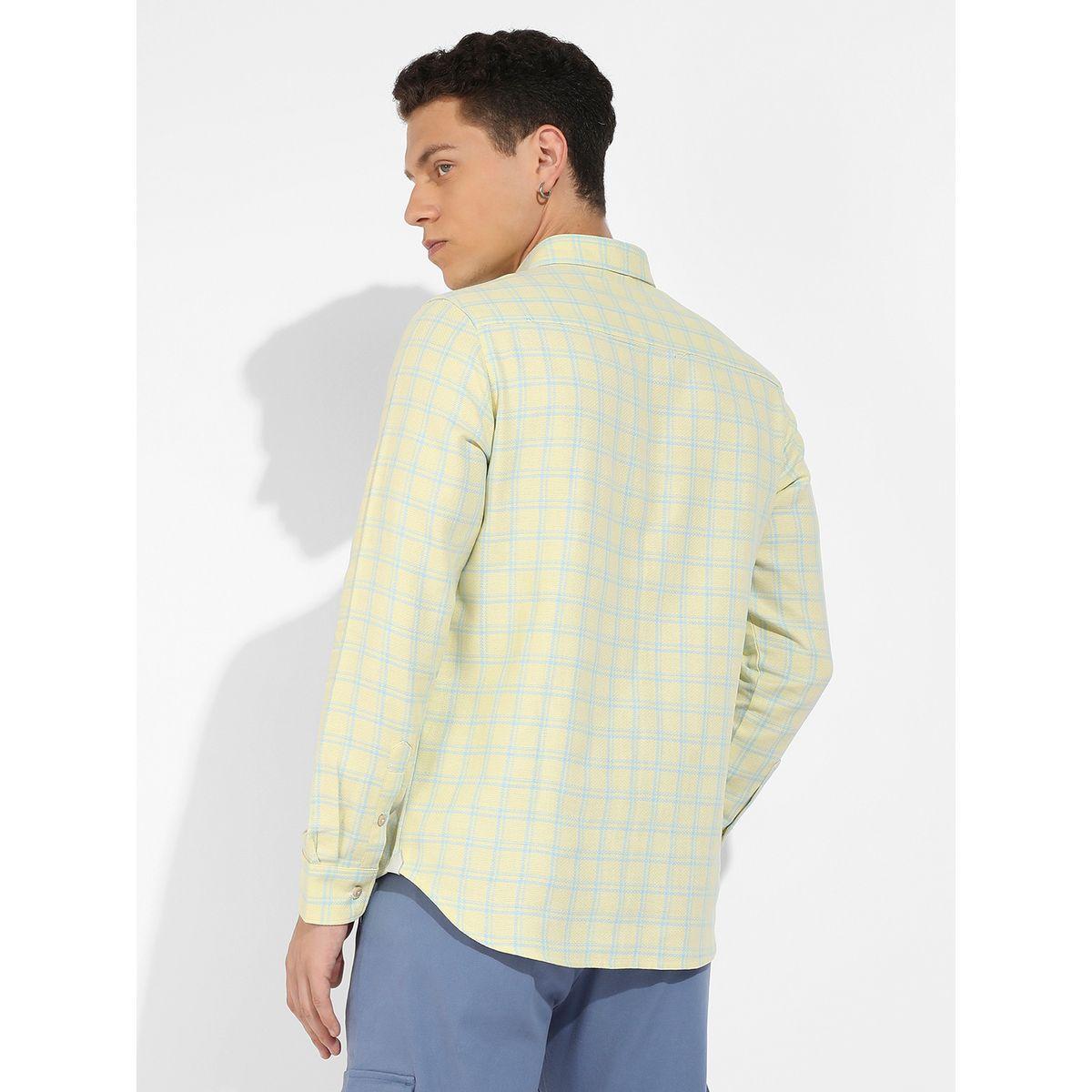 Campus Sutra X Styli  Tartan Plaid Button Down Shirt-men-clothing-shirts-image-3