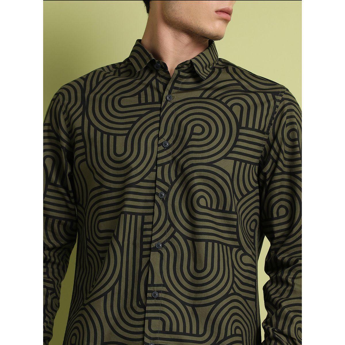 قميص مطبع بالكامل مع اكمام طويلة كامبوس سوترا × ستايلي-men-clothing-shirts-image-2