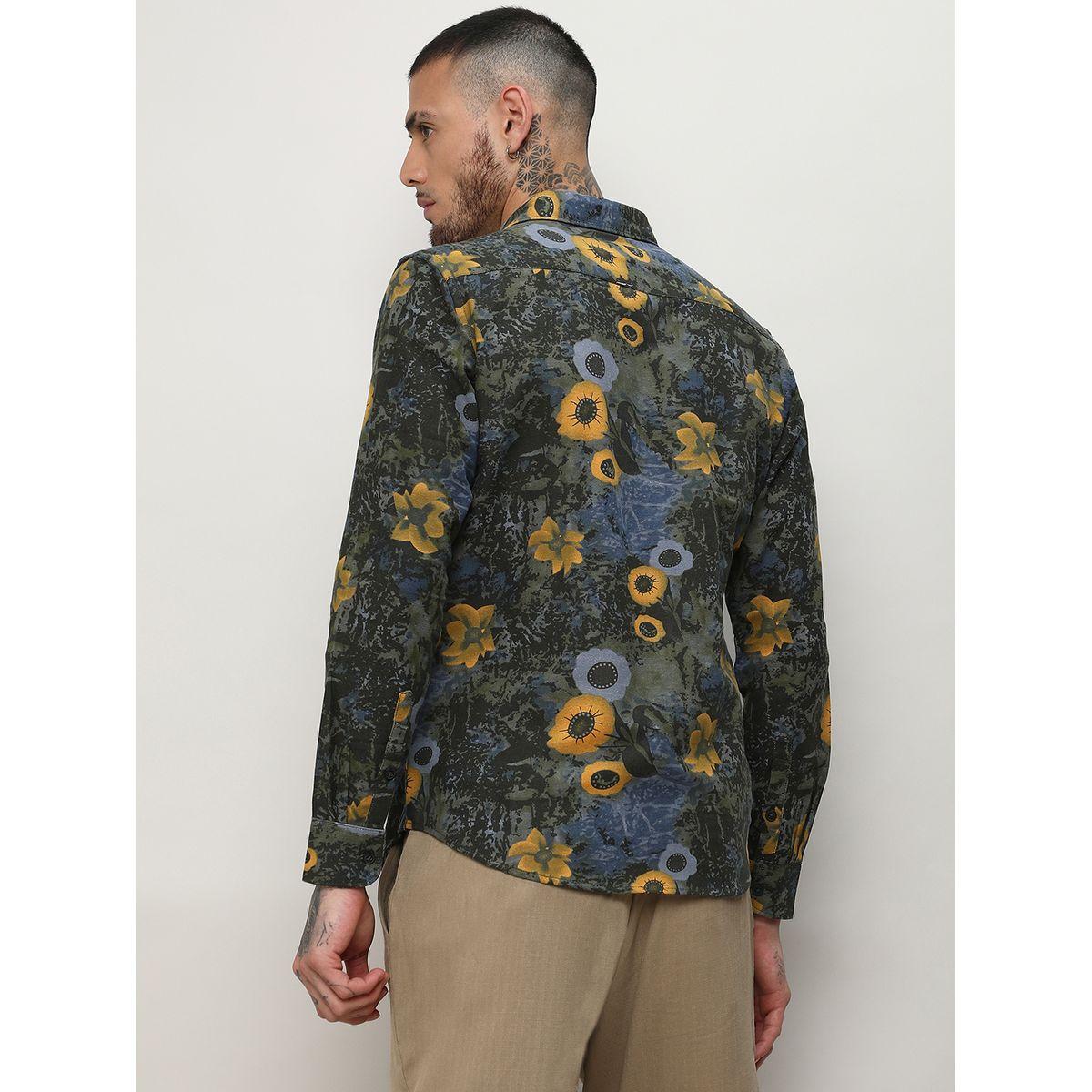 قميص مطبع بالكامل مع اكمام طويلة كامبوس سوترا × ستايلي-men-clothing-shirts-image-3