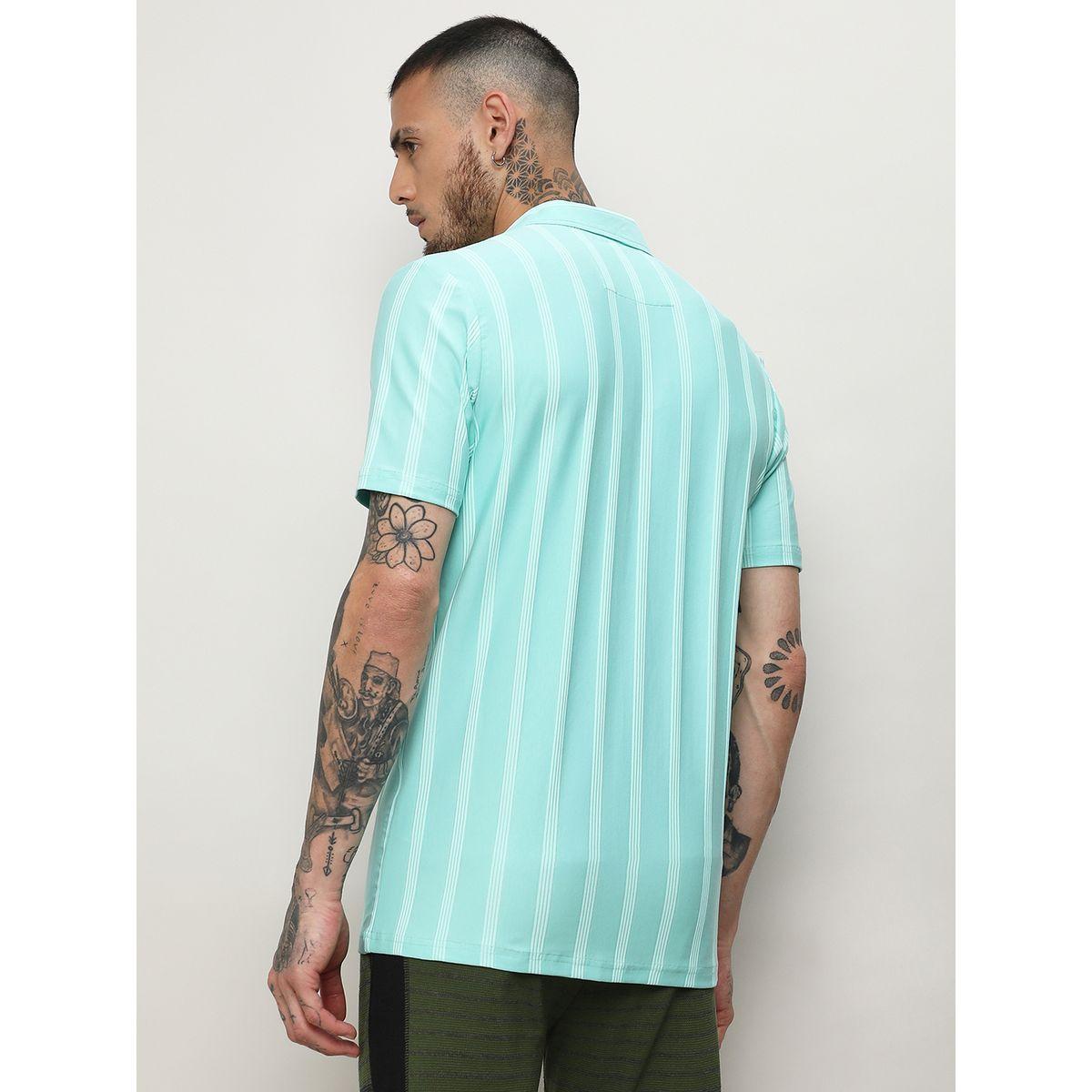 Campus Sutra X Styli  Striped Regular Fit Shirt-men-clothing-shirts-image-3