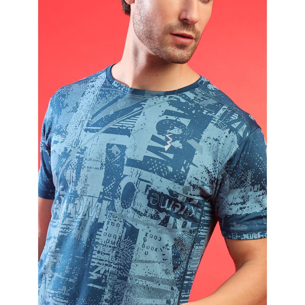Campus Sutra X Styli  Abstract Print Activewear T-Shirt-men-clothing-sportswearandactivewear-tshirtsandpolos-image-2