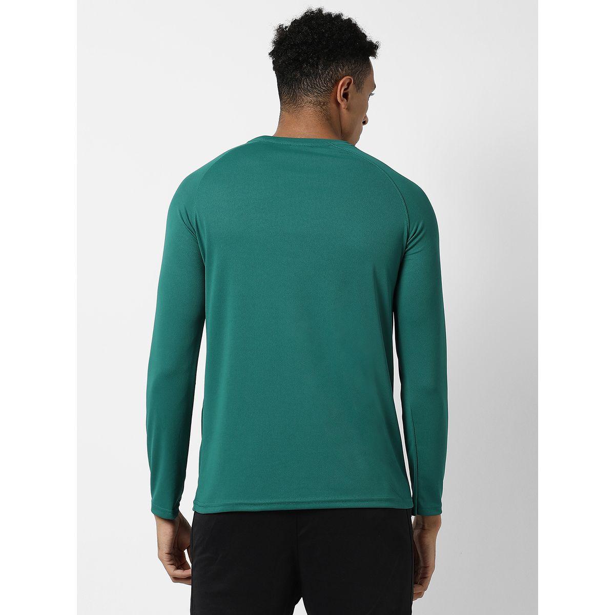 تيشيرت رياضي بطبعة هندسية واكمام طويلة كامبوس سوترا × ستايلي-men-clothing-sportswearandactivewear-tshirtsandpolos-image-3