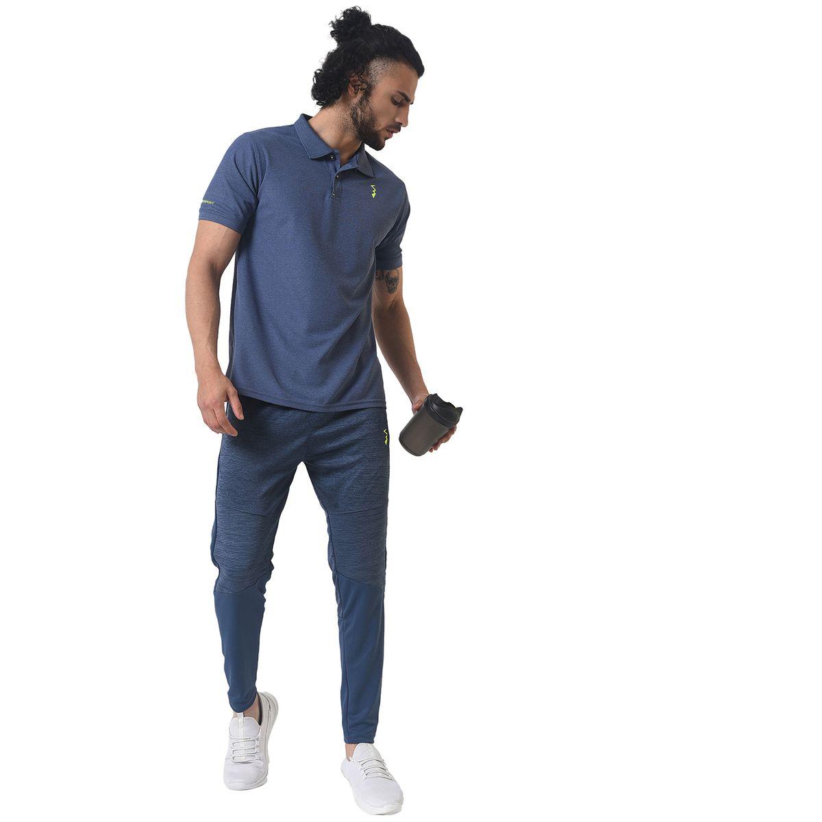 Campus Sutra X Styli  Basic Logo Detail Activewear Polo T-Shirt-men-clothing-sportswearandactivewear-tshirtsandpolos-image-4