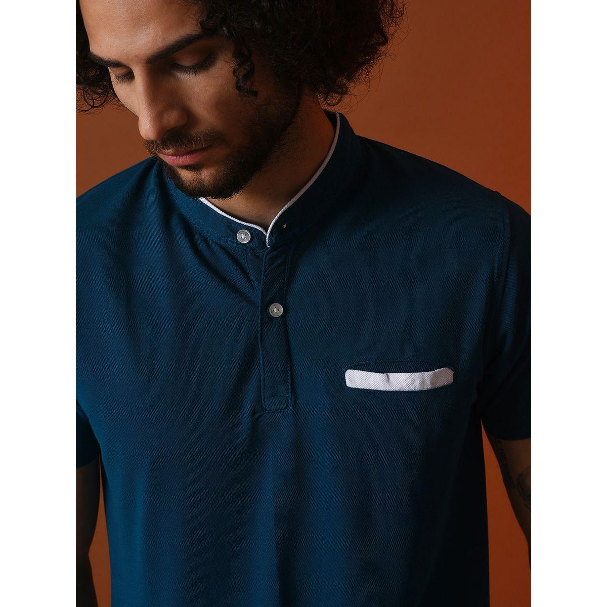 Campus Sutra X Styli  Contrast Detail Regular Fit Polo-men-clothing-tshirtsandpolos-tshirts-image-2