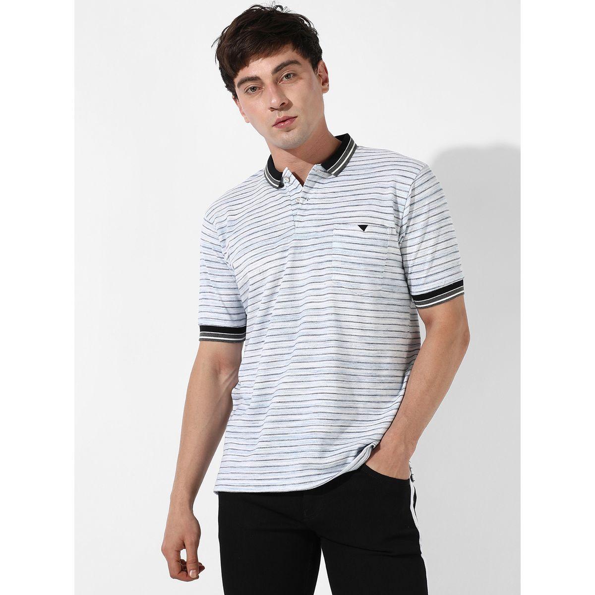 Campus Sutra X Styli  Striped Regular Fit Polo with Patch Pocket-men-clothing-tshirtsandpolos-tshirts-image-1