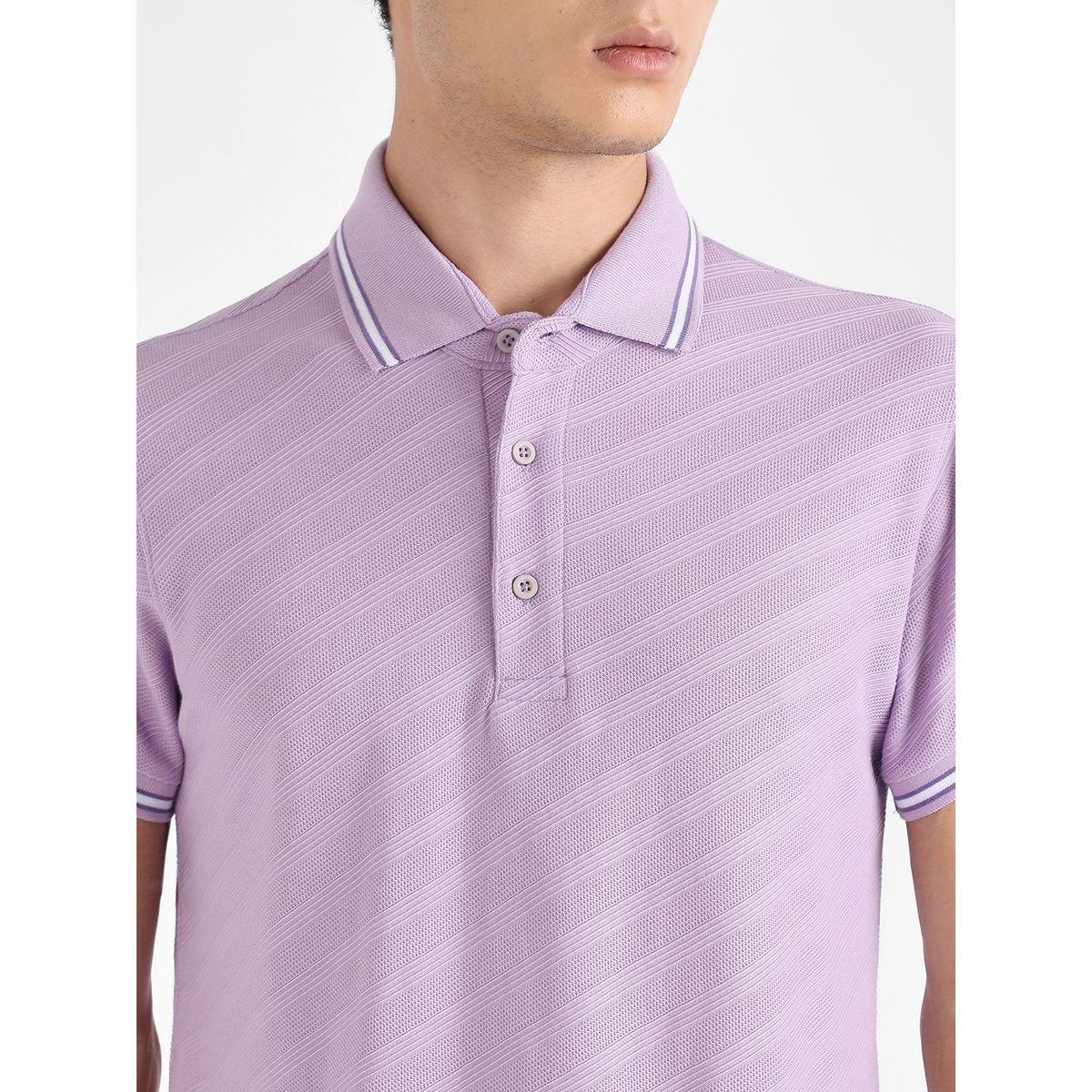 Campus Sutra X Styli  Solid Regular Fit Polo with Half Placket-men-clothing-tshirtsandpolos-tshirts-image-2