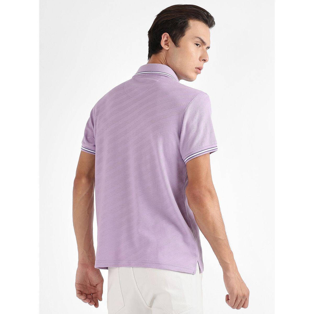 تيشيرت سادة بياقة بولو وقصة عادية كامبوس سوترا × ستايلي-men-clothing-tshirtsandpolos-tshirts-image-3