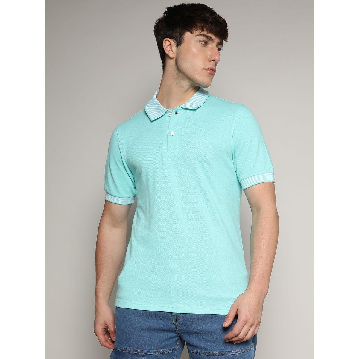 Campus Sutra X Styli  Basic Polo with Half Placket-men-clothing-tshirtsandpolos-tshirts-image-1