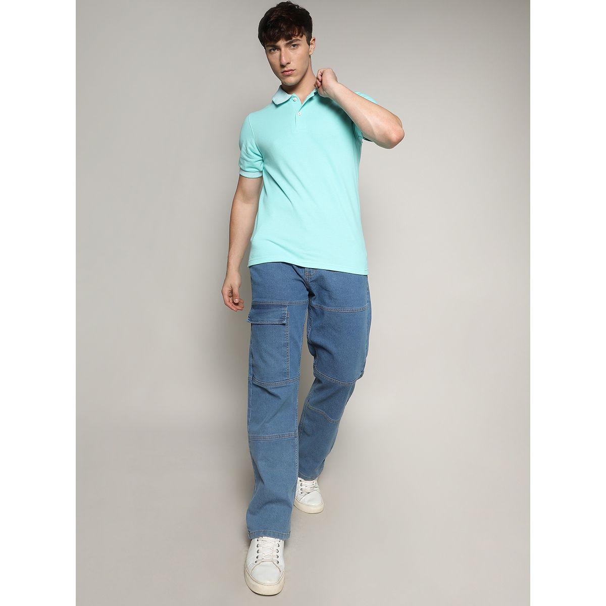 Campus Sutra X Styli  Basic Polo with Half Placket-men-clothing-tshirtsandpolos-tshirts-image-4