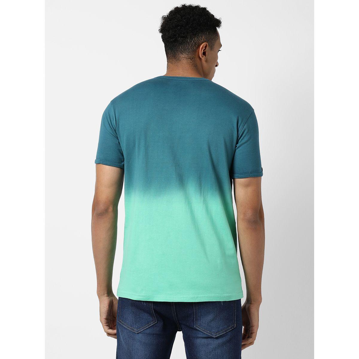 Campus Sutra X Styli  Ombre Look Henley Neck T-Shirt-men-clothing-tshirtsandpolos-tshirts-image-3