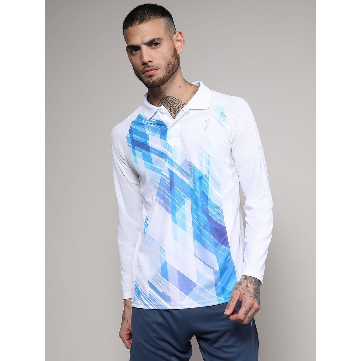 تيشيرت بطبعة مُتباينة واكمام طويلة كامبوس سوترا × ستايلي-men-clothing-sportswearandactivewear-tshirtsandpolos-image-1