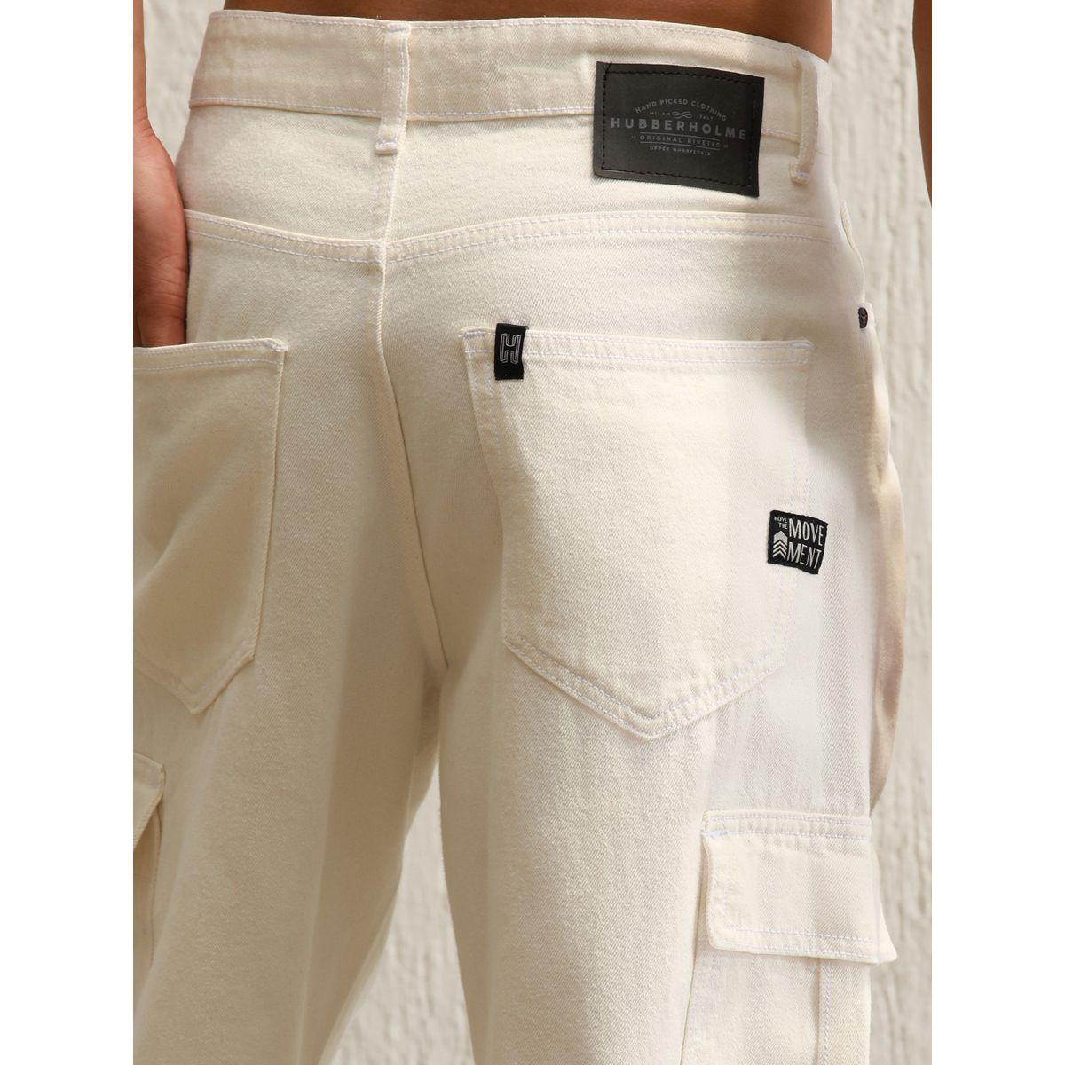 Hubberholme X Styli  Relaxed Fit Mid Rise Cargo Jeans-men-clothing-bottoms-jeans-image-4