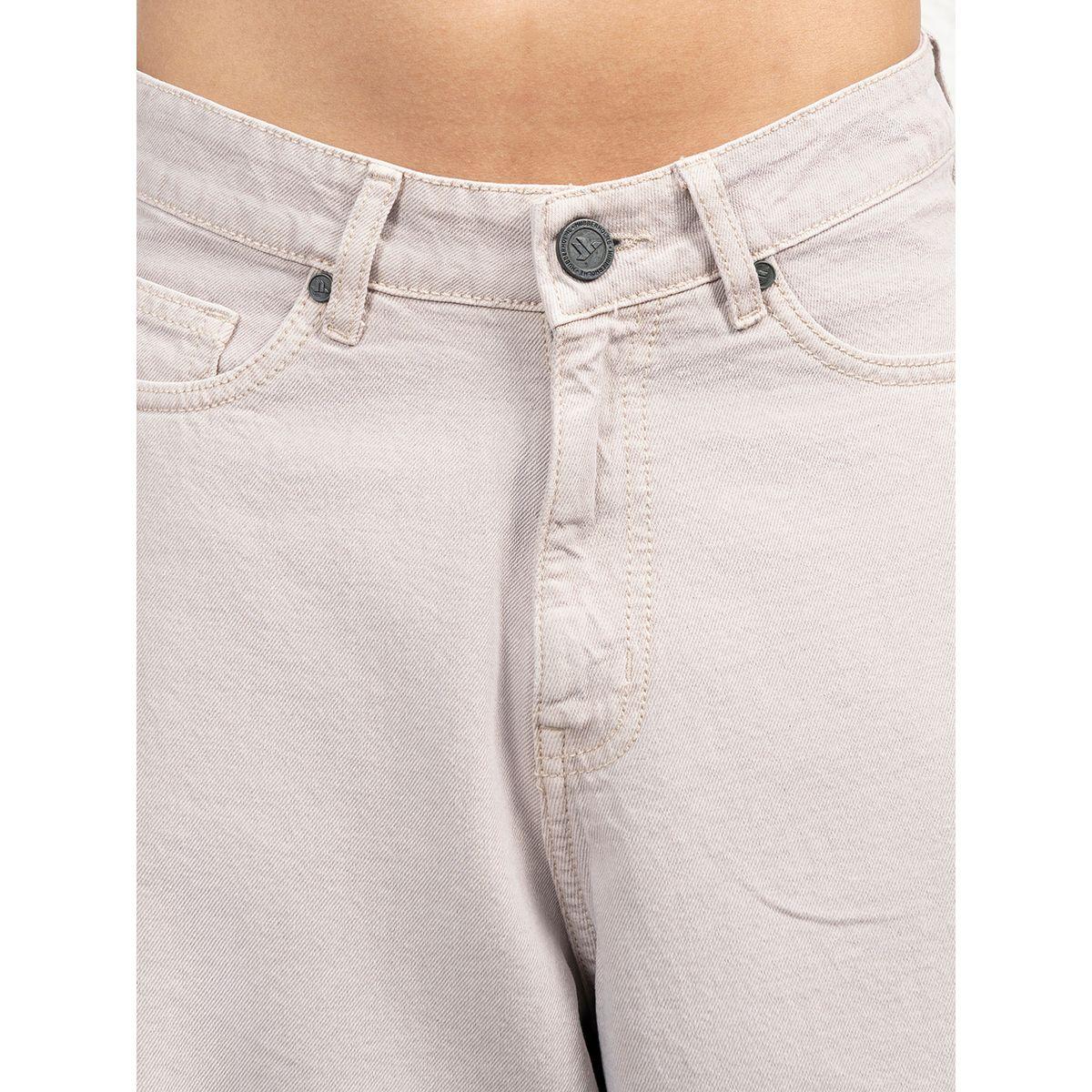 جينز باجي بخصر متوسط مع جيوب هابر هولم × ستايلي-men-clothing-bottoms-jeans-image-3