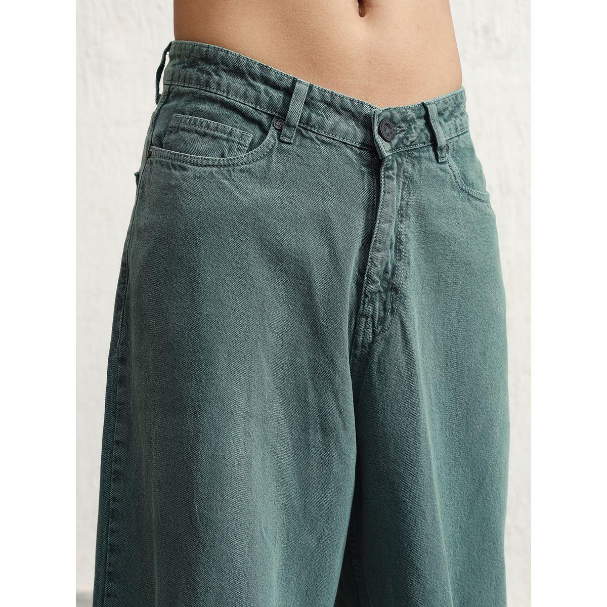 جينز باجي بخصر متوسط مع جيوب هابر هولم × ستايلي-men-clothing-bottoms-jeans-image-3