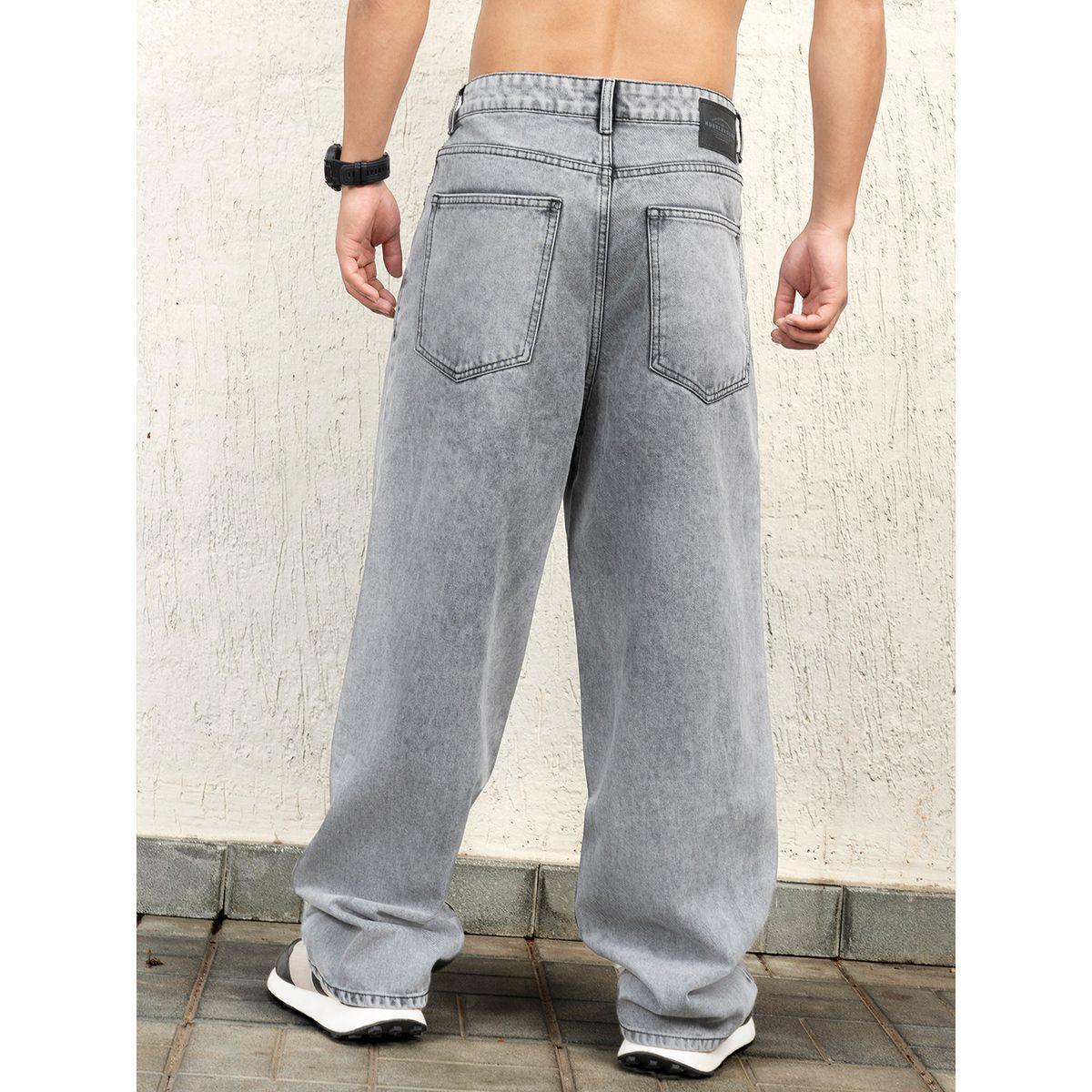 Hubberholme X Styli  Mid Rise Loose Fit Jeans-men-clothing-bottoms-jeans-image-2