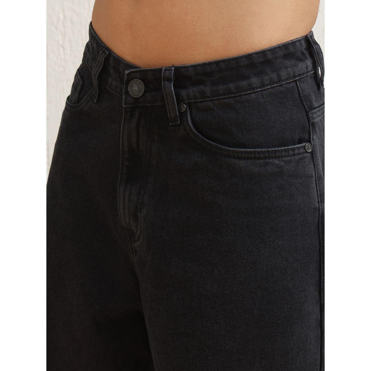 جينز بتفاصيل ممزقة وقصة مريحة مع خصر متوسط هابر هولم × ستايلي-men-clothing-bottoms-jeans-image-3