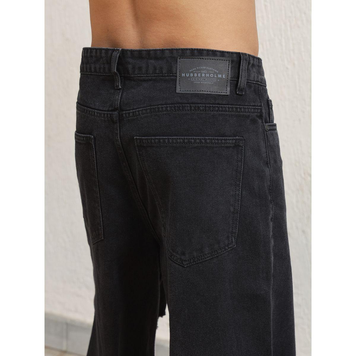 Hubberholme X Styli  Relaxed Fit Mid Rise Distressed Jeans-men-clothing-bottoms-jeans-image-4