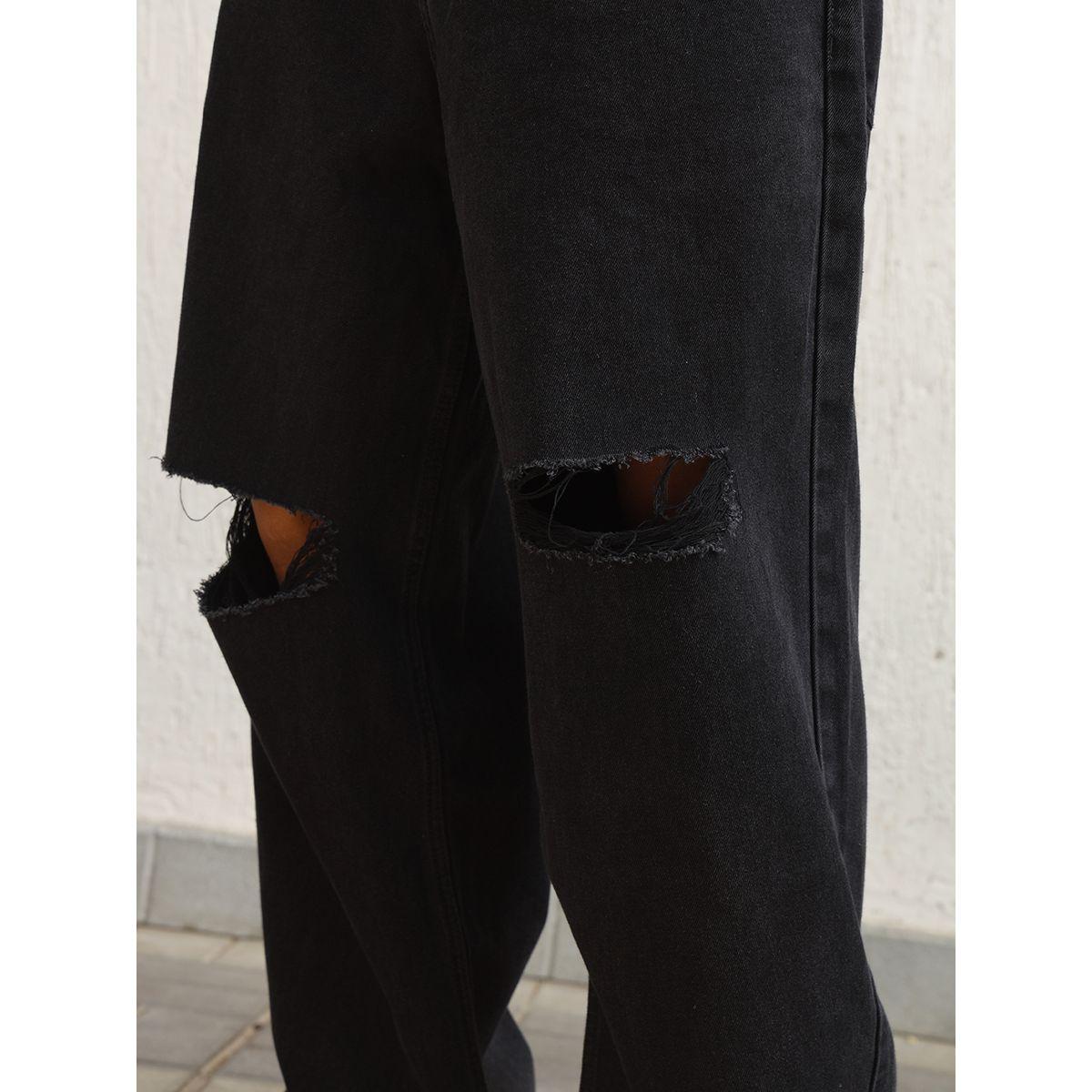 Hubberholme X Styli  Relaxed Fit Mid Rise Distressed Jeans-men-clothing-bottoms-jeans-image-5