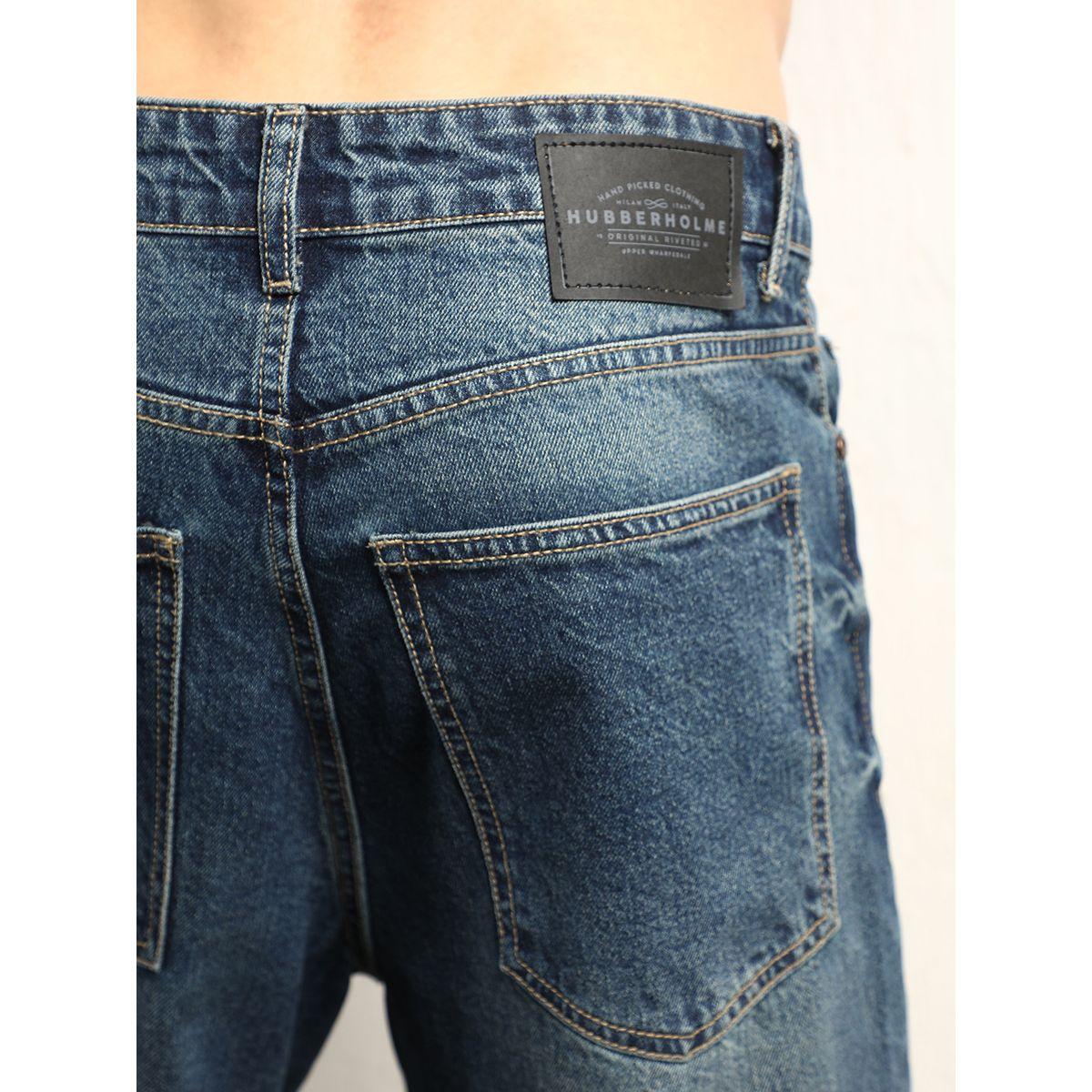 Hubberholme X Styli  Mid Rise Ripped Baggy Jeans-men-clothing-bottoms-jeans-image-4