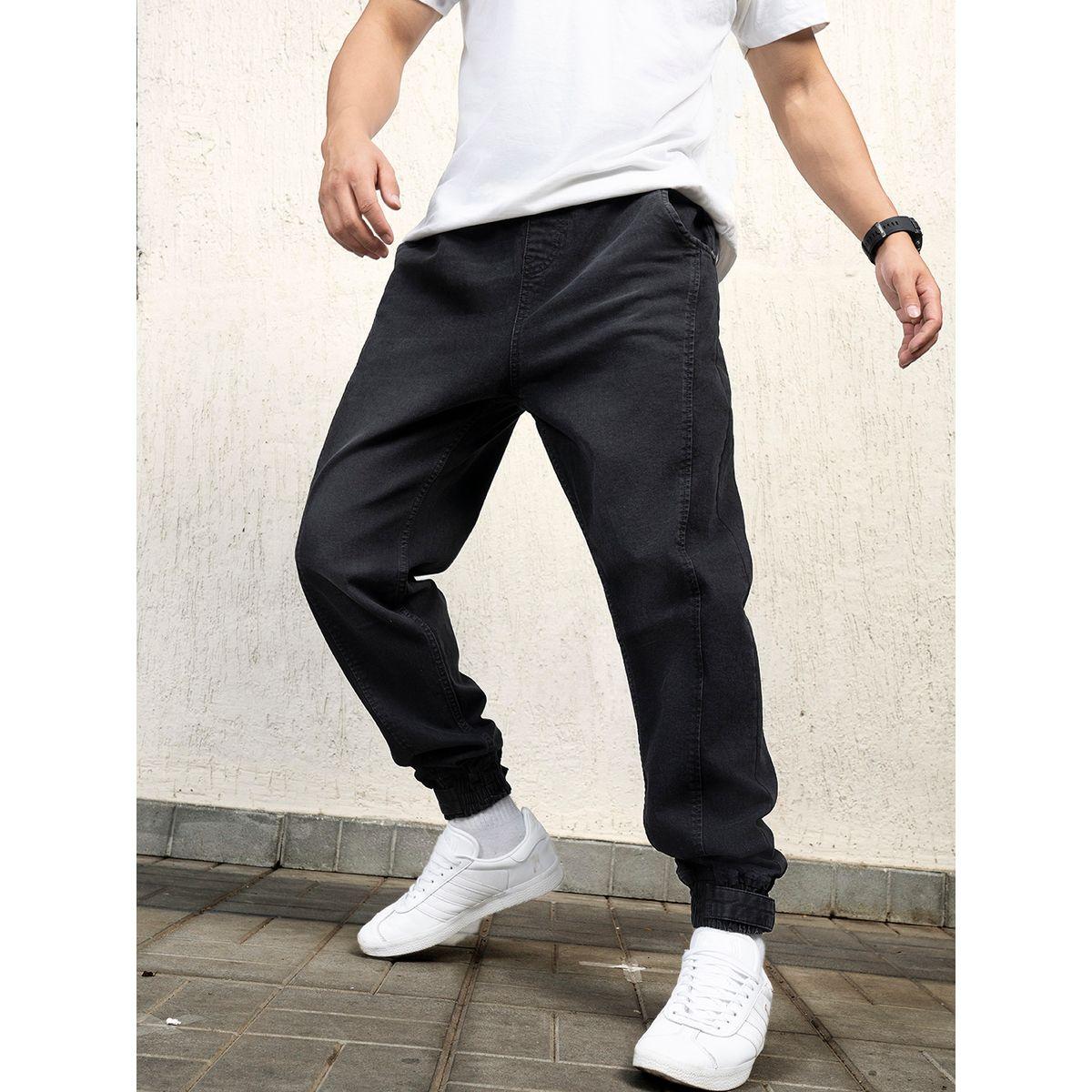 Hubberholme X Styli  Mid Rise Relaxed Fit Cuffed Jeans-men-clothing-bottoms-jeans-image-1