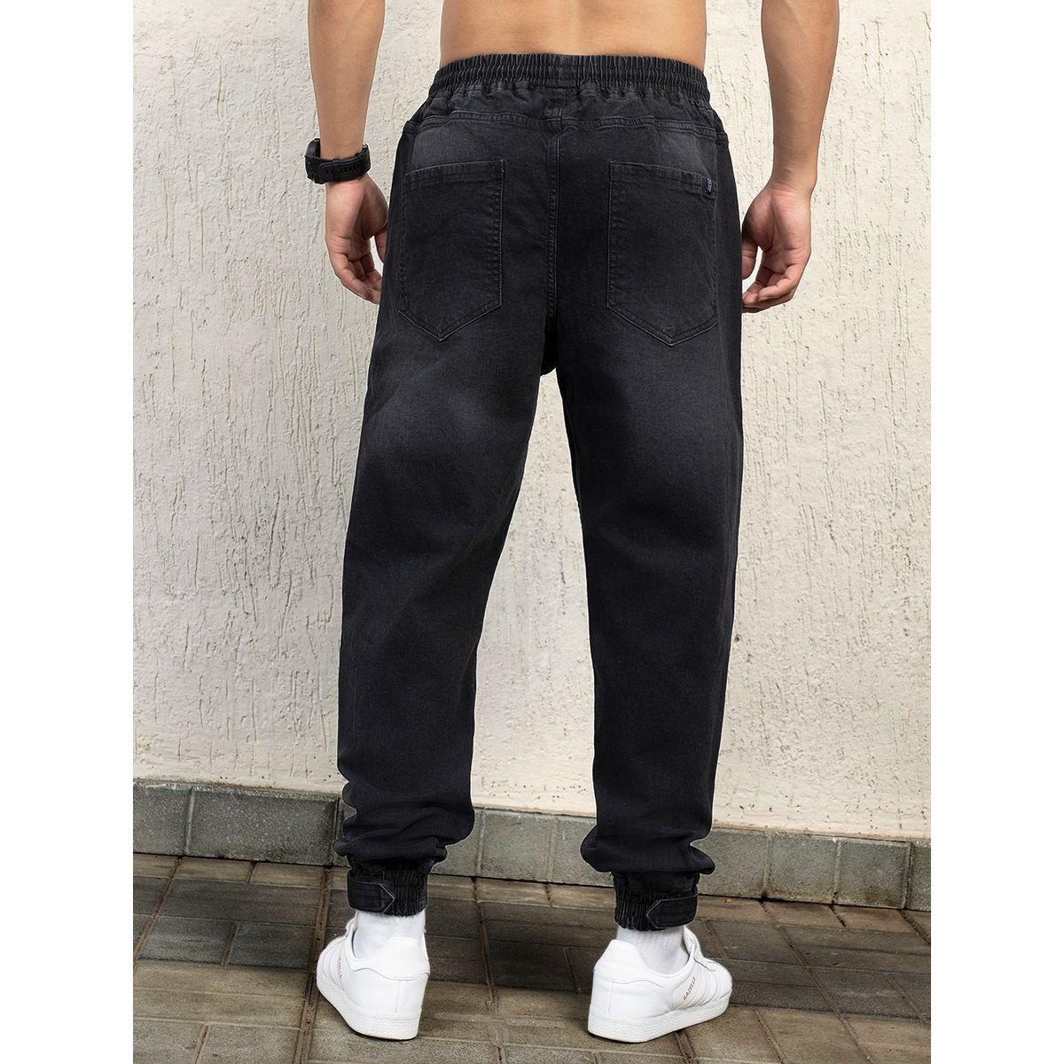 Hubberholme X Styli  Mid Rise Relaxed Fit Cuffed Jeans-men-clothing-bottoms-jeans-image-2