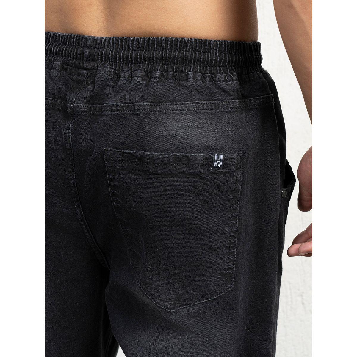 جينز بقصة مريحة وخصر متوسط هابر هولم × ستايلي-men-clothing-bottoms-jeans-image-3