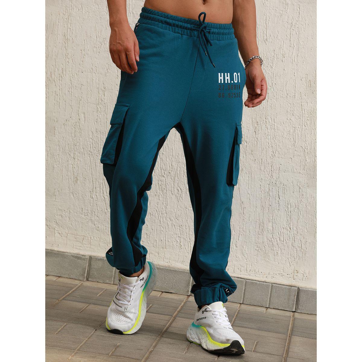 جوغر بقصة عادية وتداخلات مُتباينة هابر هولم × ستايلي-men-clothing-bottoms-joggers-image-1