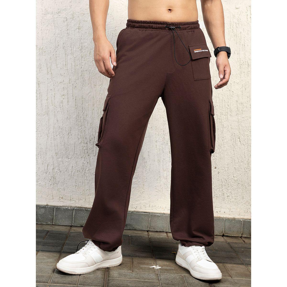 Hubberholme X Styli  Mid Rise Patch Detail Flap Pocket Pants-men-clothing-bottoms-joggers-image-1