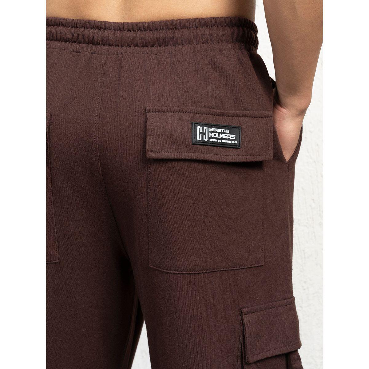 Hubberholme X Styli  Mid Rise Patch Detail Flap Pocket Pants-men-clothing-bottoms-joggers-image-4