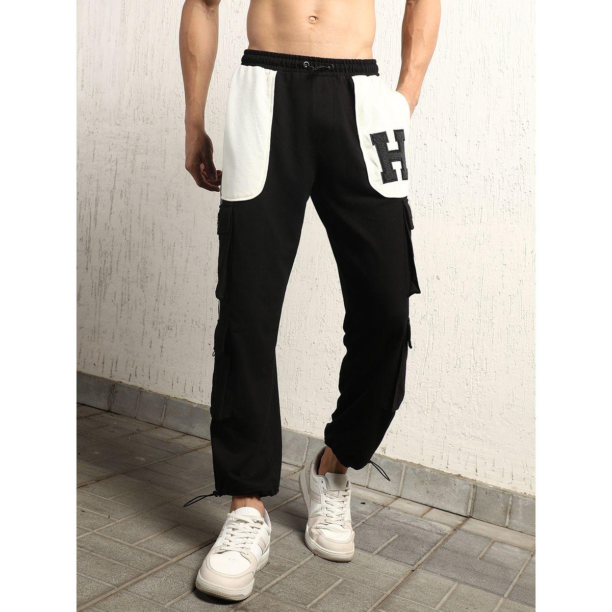 Hubberholme X Styli  Contrast Front Pocket Cargo Pants-men-clothing-bottoms-trousersandchinos-trousers-image-1