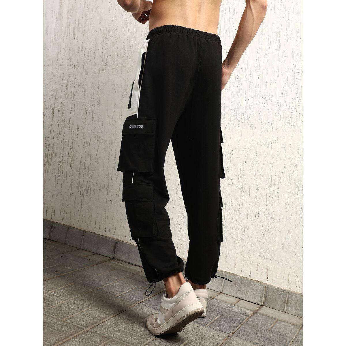 بنطال بجيوب كارجو وتفاصيل مُتباينة هابر هولم × ستايلي-men-clothing-bottoms-trousersandchinos-trousers-image-2