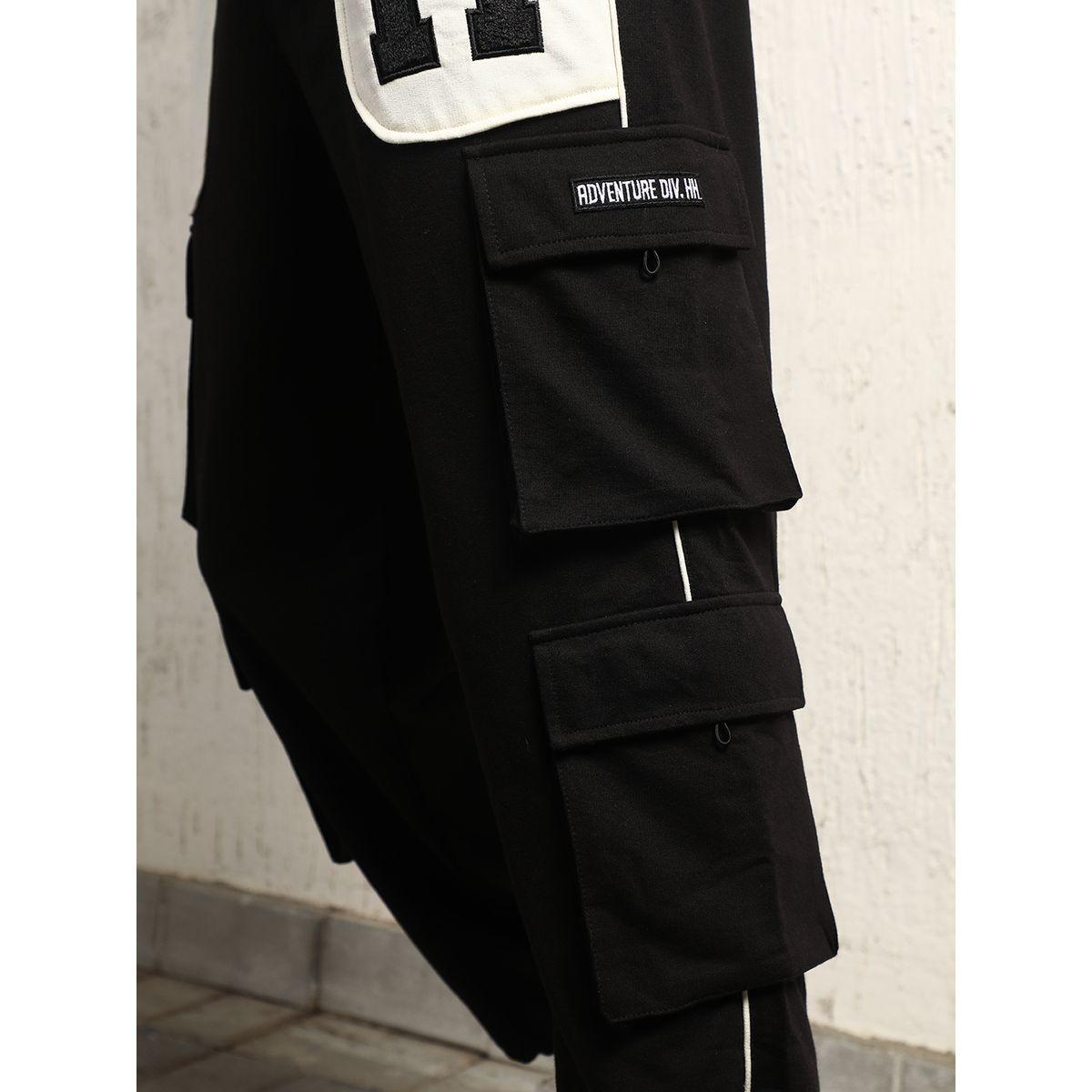 Hubberholme X Styli  Contrast Front Pocket Cargo Pants-men-clothing-bottoms-trousersandchinos-trousers-image-4