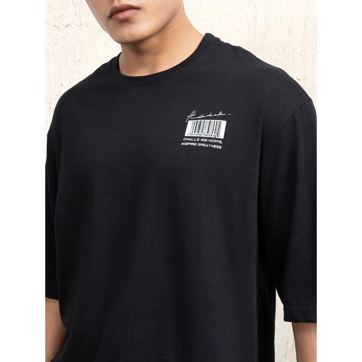 تيشيرت فضفاض بطبعة جرافيك واكتاف منخفضة-men-clothing-tshirtsandpolos-tshirts-image-3