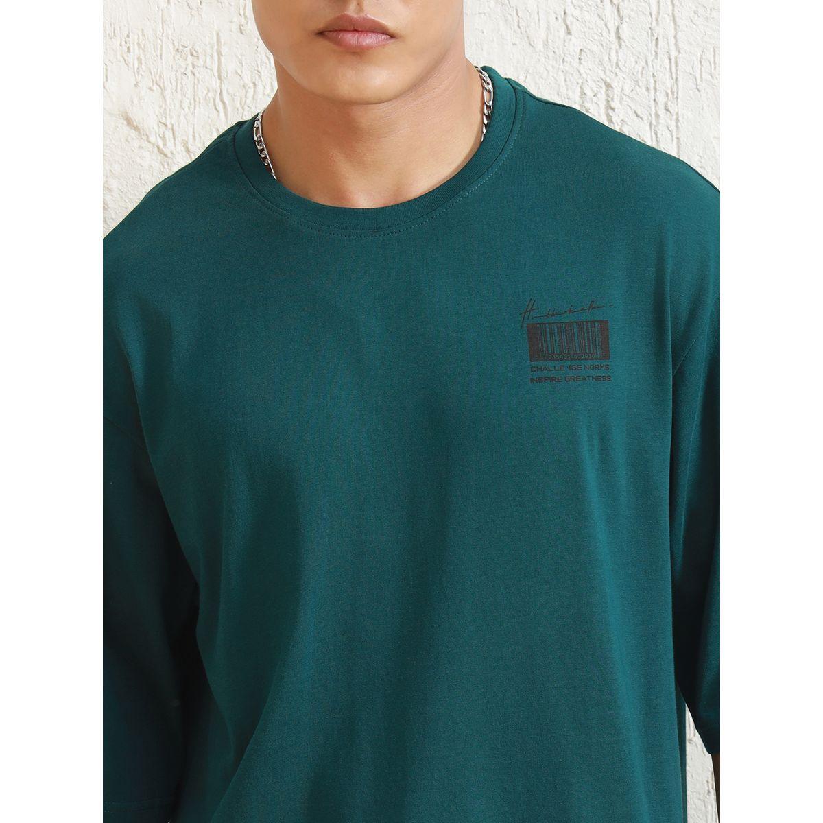 تيشيرت فضفاض بطبعة جرافيك واكتاف منخفضة-men-clothing-tshirtsandpolos-tshirts-image-3