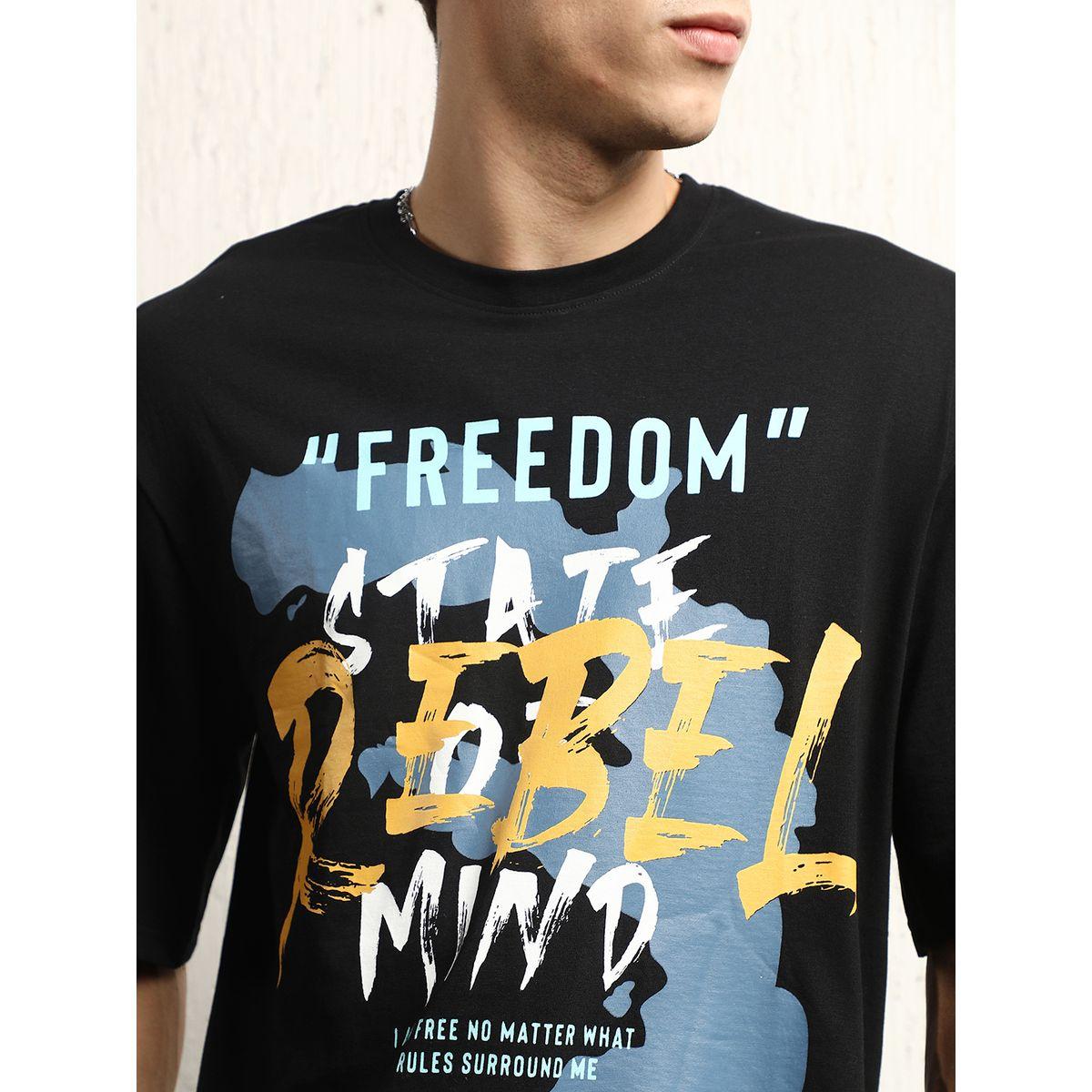 Hubberholme X Styli  Freedom Graphic Print Oversized T-Shirt-men-clothing-tshirtsandpolos-tshirts-image-2