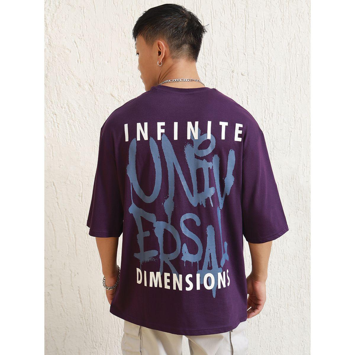 تيشيرت بقصة مريحة وطبعة جرافيك هابر هولم × ستايلي-men-clothing-tshirtsandpolos-tshirts-image-1