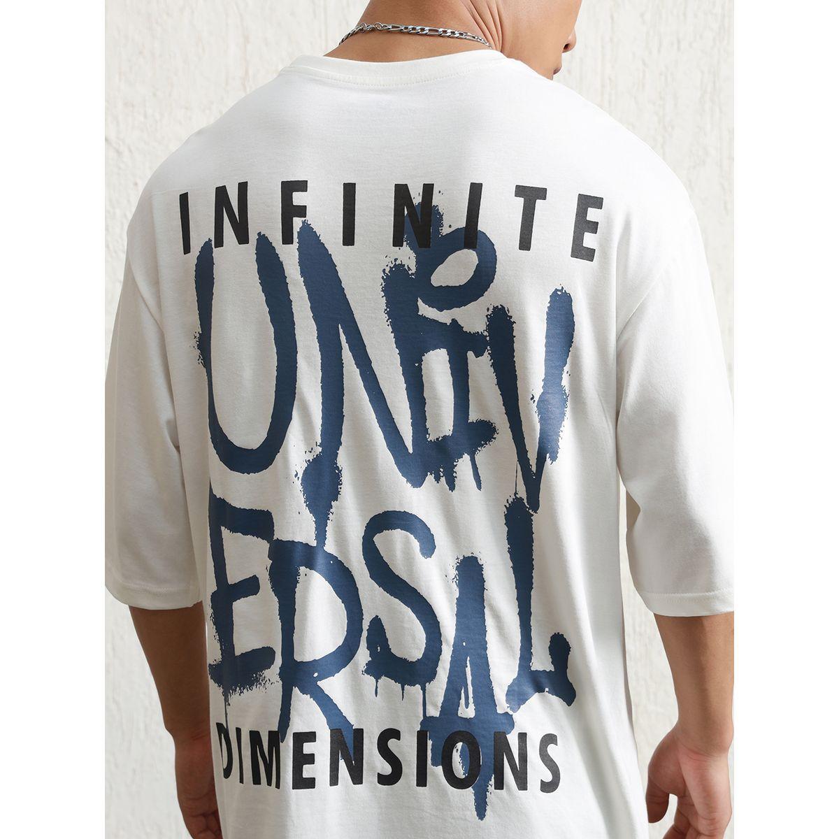 تيشيرت فضفاض بطبعة كتابة هابر هولم × ستايلي-men-clothing-tshirtsandpolos-tshirts-image-2